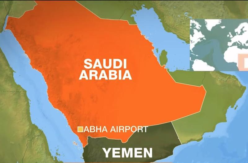 harta Yemen - Arabia Saudita, Foto: Captura video