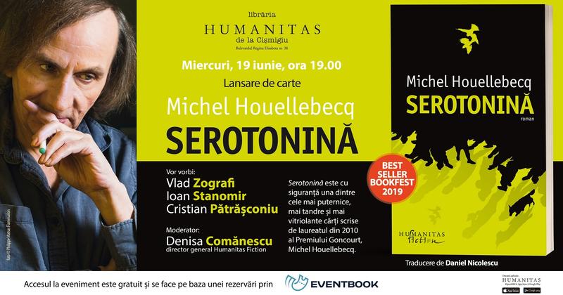 "Serotonină" de Michel Houellebecq, Foto: Humanitas