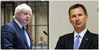 Boris Johnson si Jeremy Hunt, Foto: Colaj foto - sursa: Flickr