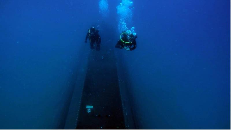 Submarin scufundat, Foto: Fortele Navale Romane