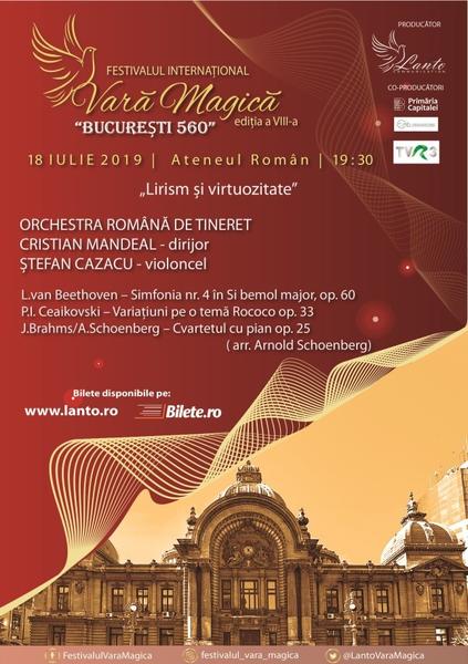 Festivalul "Vara Magică" la Ateneul Român, Foto: Afis