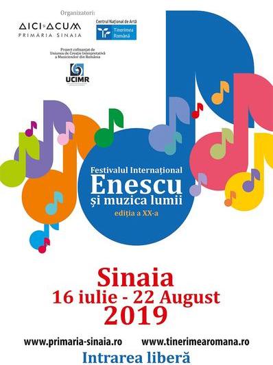 ​​Festivalul Internațional "Enescu și muzica lumii", Foto: Afis concert