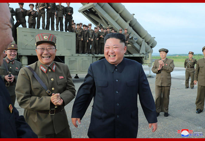 Test cu rachete in Coreea de Nord, Foto: KCNA