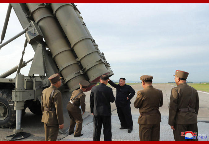 Test cu rachete in Coreea de Nord 2, Foto: KCNA