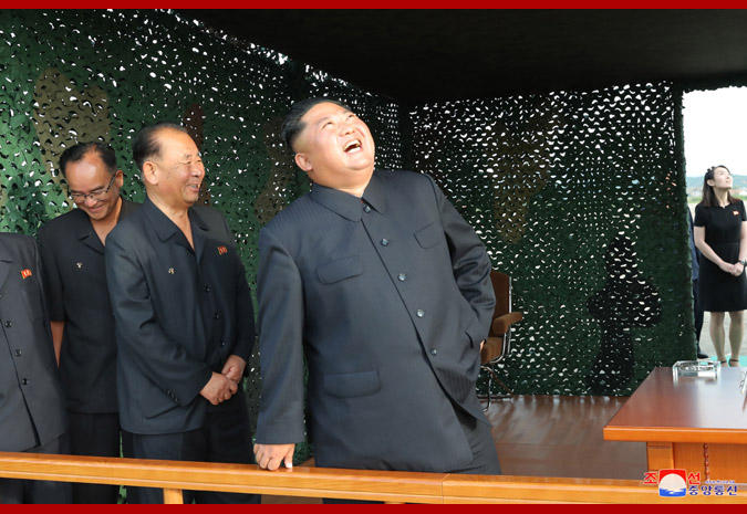 Test cu rachete in Coreea de Nord 3, Foto: KCNA