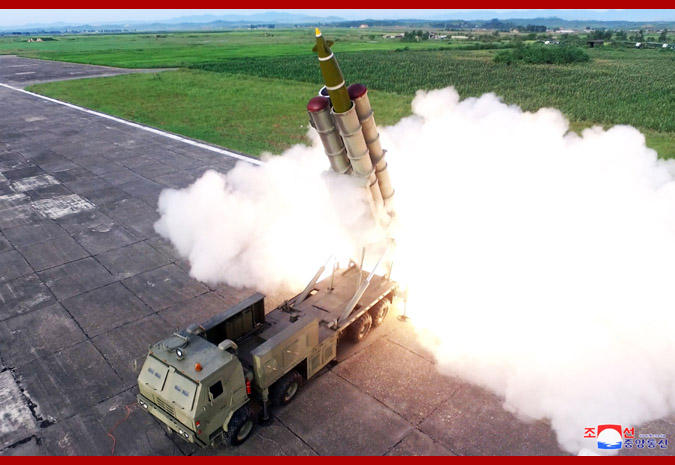 Test cu rachete in Coreea de Nord 5, Foto: KCNA