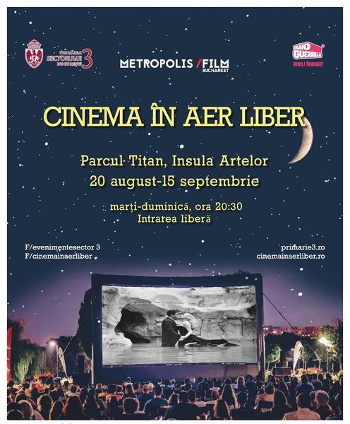 Cinema în Aer Liber, Foto: Poster