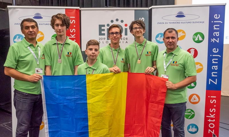 lotul roman la Olimpiada Europeana de Informatica Juniori, Foto: Ministerul Educatiei