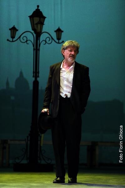 Ion Caramitru in Neguțătorul din Veneția: foto Florin Ghioca, Foto: TNB