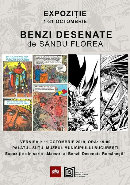 Expozitie Sandu Florea, Foto: Muzeul Municipiului Bucuresti