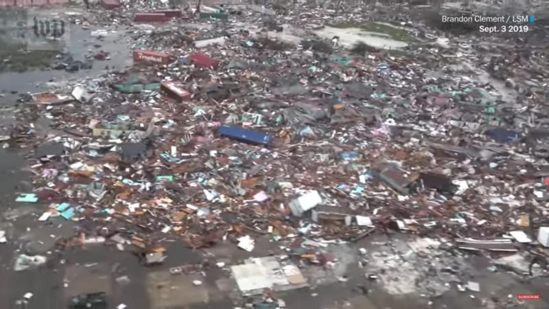 Uraganul Dorian, Foto: Captura video