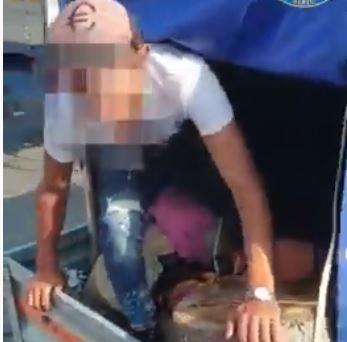 Pasager in remorca, Foto: Captura YouTube