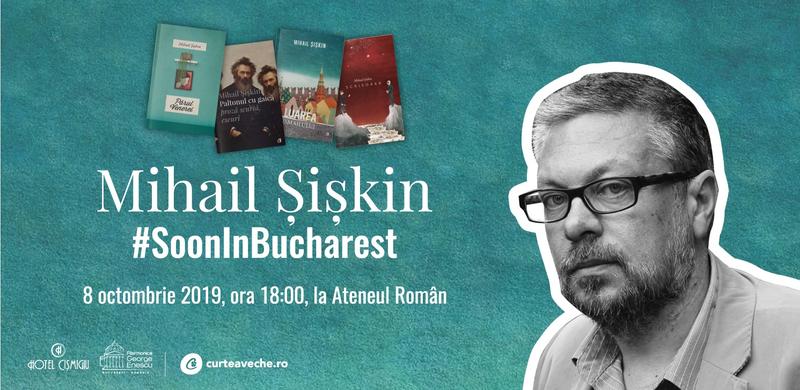 Scriitorul rus Mihail Șișkin vine la Conferințele de la Ateneul Român, Foto: Afis