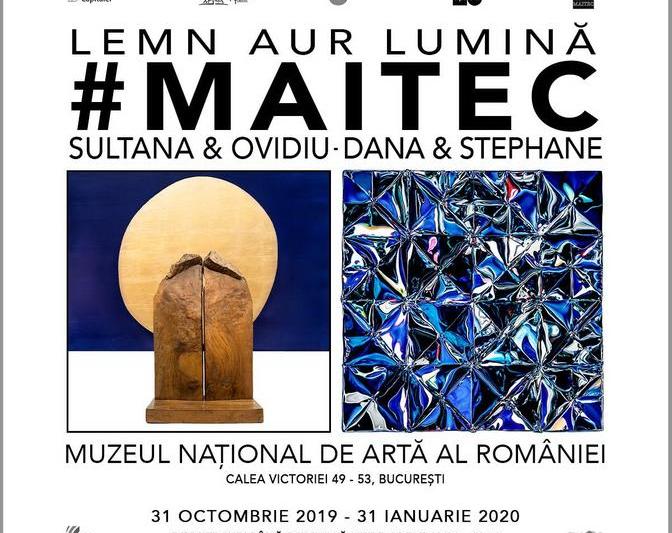 #MAITEC - Lemn Aur Lumina, Foto: Afis expozitie