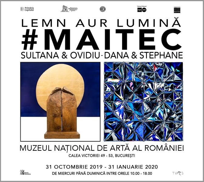 #MAITEC - Lemn Aur Lumina, Foto: Afis expozitie