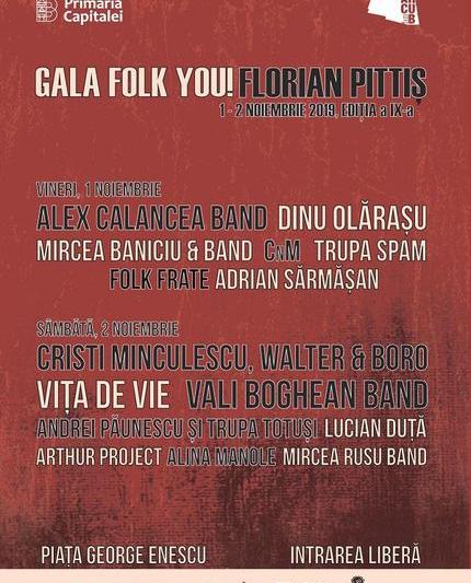 Gala "Folk You! Florian Pittis" 2019, Foto: Poster