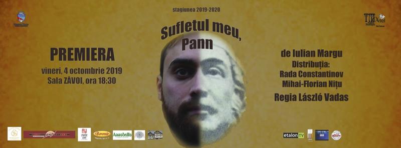 „Sufletul meu, PANN” - premiera, Foto: Afis spectacol