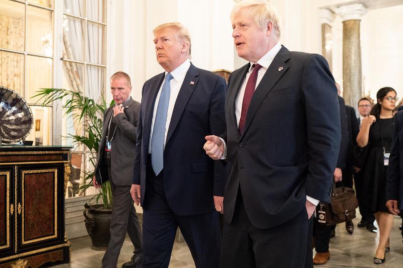 Donald Trump, Boris Johnson, Foto: Flickr