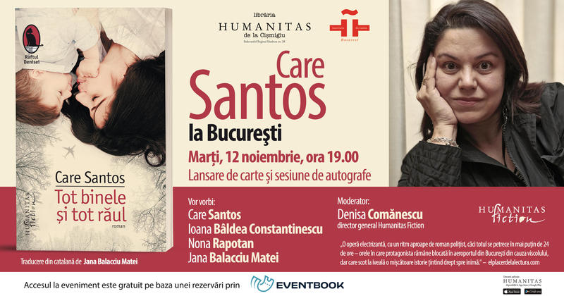 Scriitoarea Care Santos vine la București, Foto: Humanitas