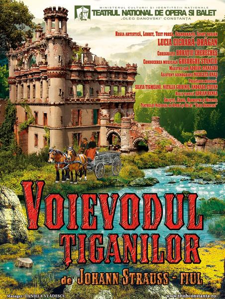 Opereta Voievodul ţiganilor, Foto: Afis spectacol