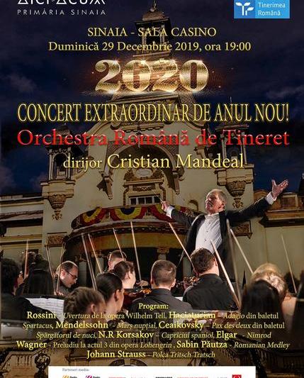 ​​Concert extraordinar de Anul Nou cu Orchestra Română de Tineret, Foto: Afis