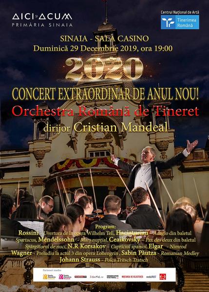 ​​Concert extraordinar de Anul Nou cu Orchestra Română de Tineret, Foto: Afis