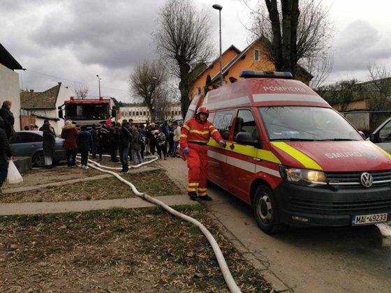 Interventie in Mures, Foto: ISU Mures