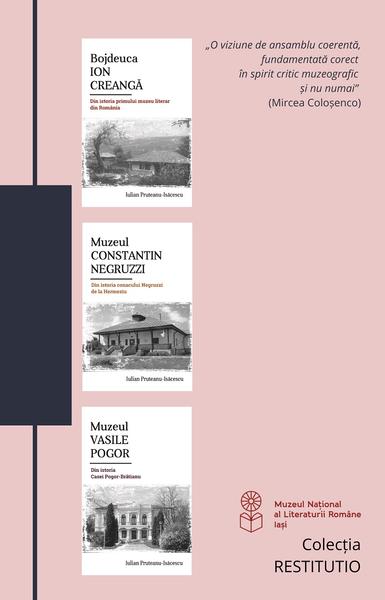 Colectia Restitutio, Foto: Muzeul Literaturii Romane Iasi