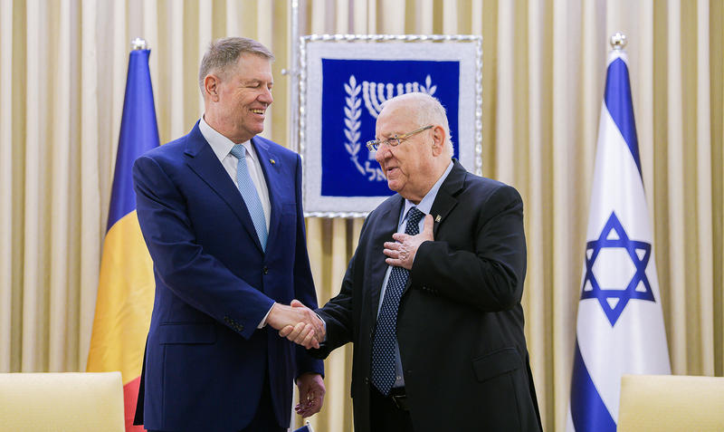 Klaus Iohannis si Reuven Rivlin, Foto: Presidency.ro