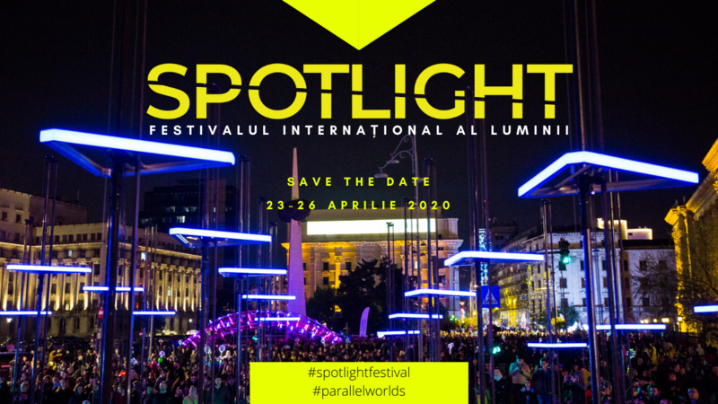 Spotlight#6 - Festivalul internațional al luminii, Foto: ArCuB