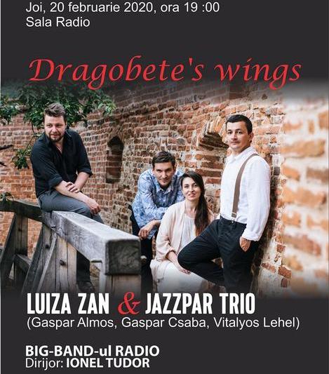 "Dragobete’s Wings" cu Luiza Zan, Foto: Afis concert