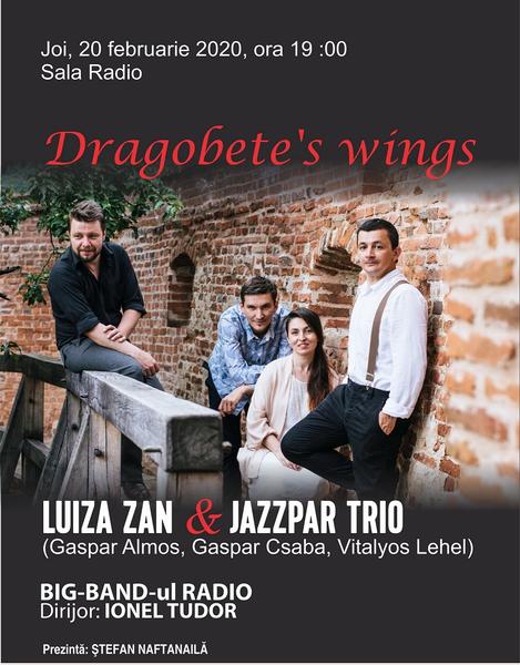 "Dragobete’s Wings" cu Luiza Zan, Foto: Afis concert