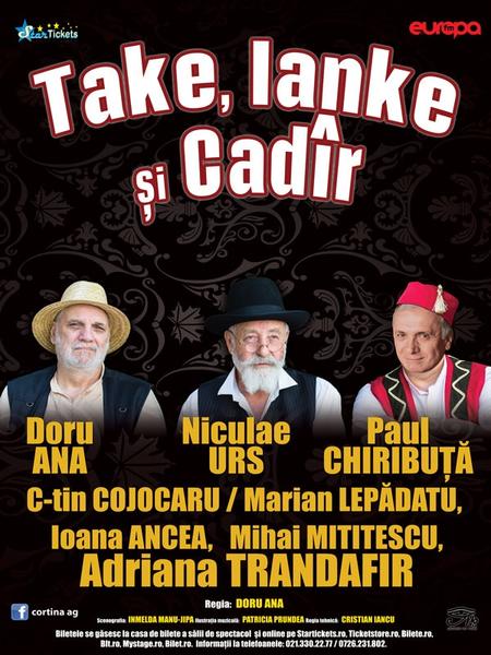 ​Take, Ianke şi Cadâr, Foto: Opera Nationala Timisoara