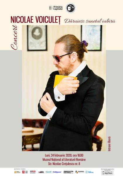 "Dăruiesc sunetul iubirii" cu naistul Nicolae Voiculeț, Foto: Afis concert