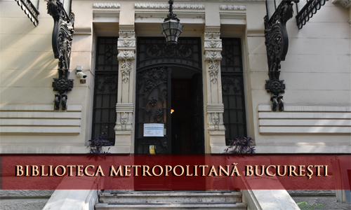 BMB, Foto: Biblioteca Metropolitana Bucuresti