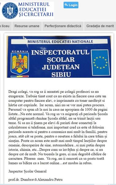 ISJ Sibiu, Foto: Hotnews