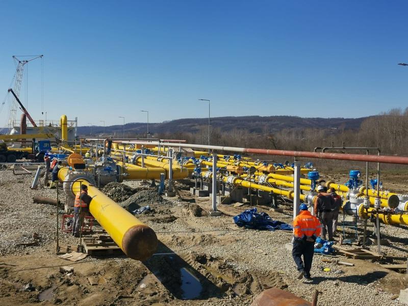 Santierul BRUA, Foto: Transgaz