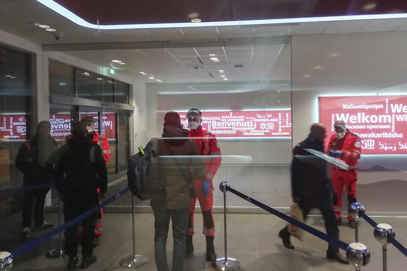 Coronavirus masuri aeroport, Foto: Flickr/ Dipartimento Protezione Civile