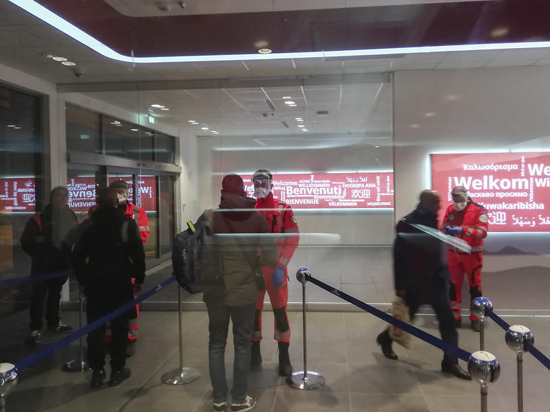 Coronavirus masuri aeroport, Foto: Flickr/ Dipartimento Protezione Civile