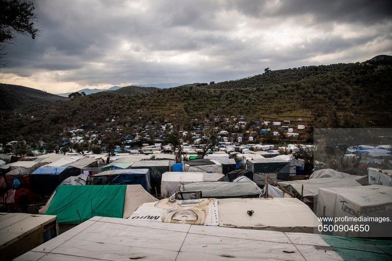 tabara de refugiati Moria, Foto: Profimedia