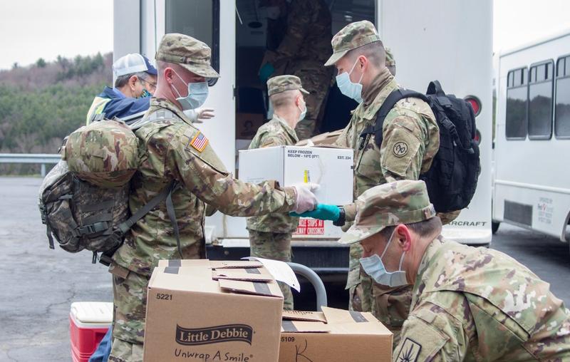 Coronavirus SUA, Foto: Alexander Rector/National Guard / Zuma Press / Profimedia