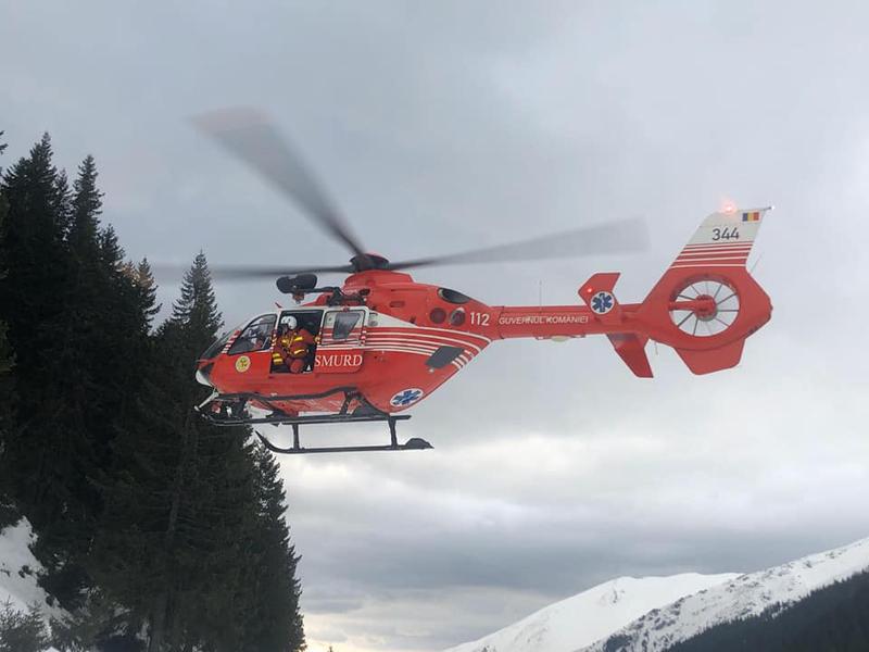 Interventie elicopter SMURD, Foto: Salvamont