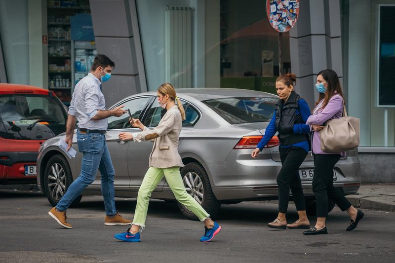 Coronavirus in Romania, Foto: Andrei PUNGOVSCHI / AFP / Profimedia