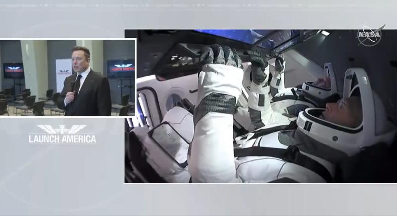 Elon Musk, NASA, Foto: Captura video