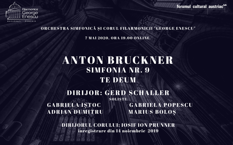 Stagiune online Bruckner, Foto: Filarmonica George Enescu