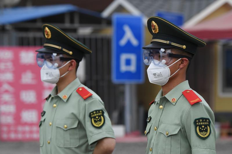 Polițiști în Beijing, Foto: GREG BAKER / AFP / Profimedia