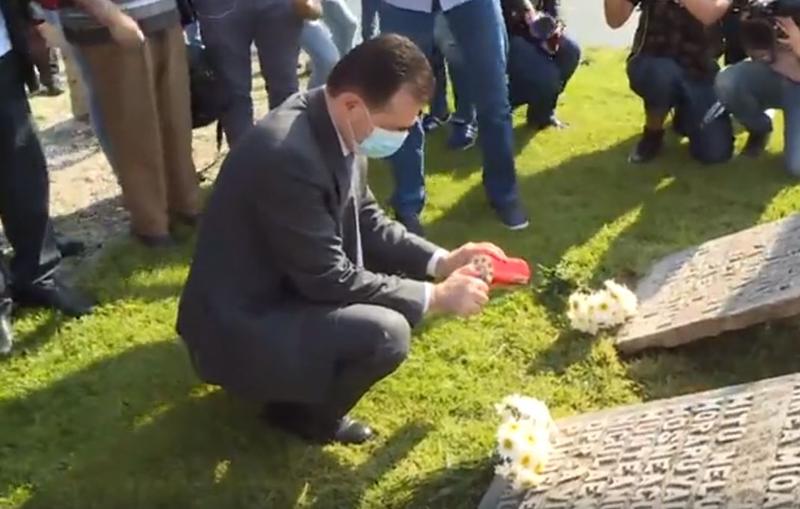 Orban in Piata Universitatii, Foto: Captura Facebook