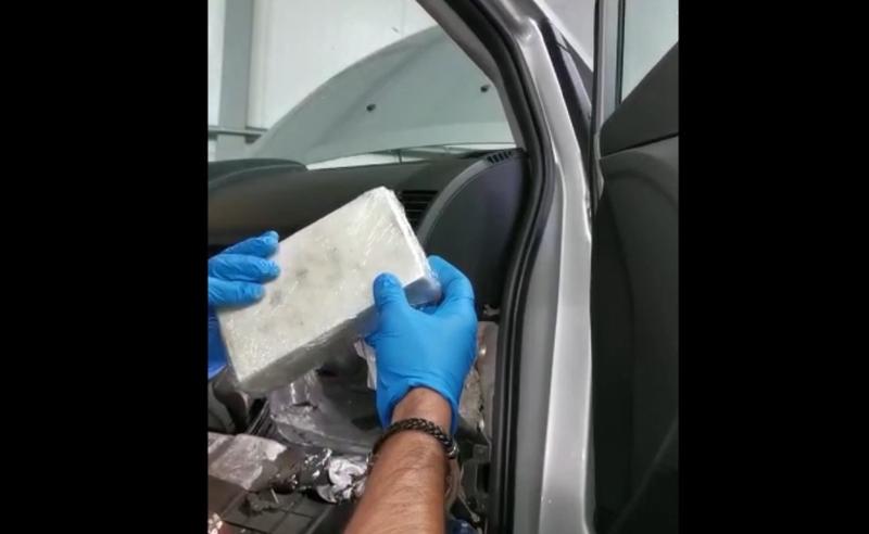 Droguri gasite in torpedo, Foto: DIICOT