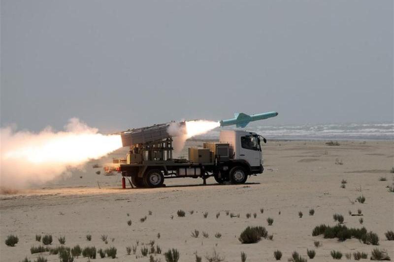 Test cu racheta anti-nava in Iran, Foto: Tasnim