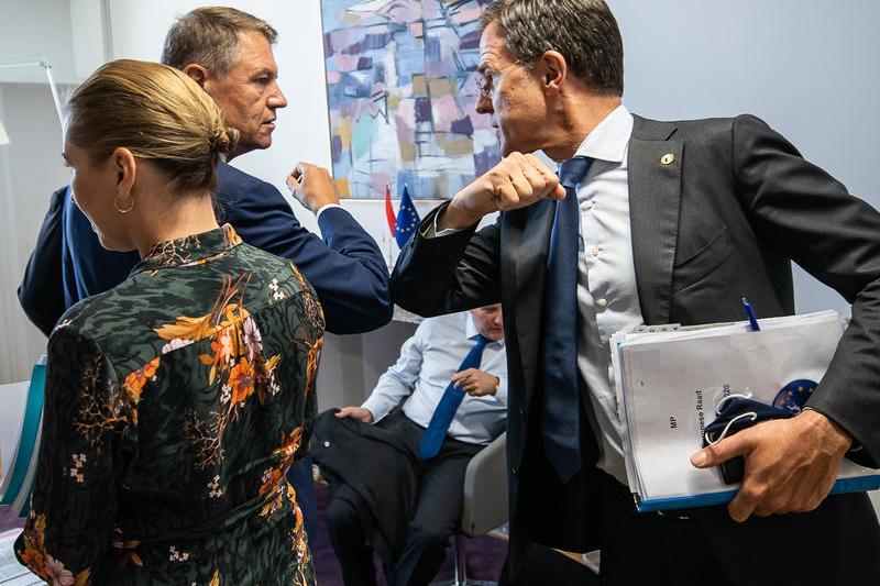 Klaus Iohannis si Mark Rutte, Foto: Presidency.ro